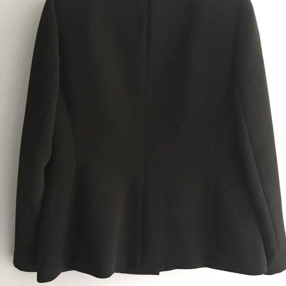 🖤 Kasper Black Pinstripe Suit Blazer Jacket - Picture 5 of 8